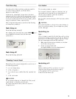 Preview for 15 page of Gaggenau RB 472 Operating Instructions Manual