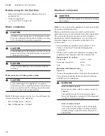 Preview for 10 page of Gaggenau RB472704 Instruction Manual