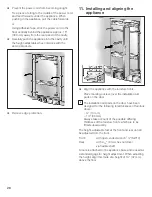 Preview for 20 page of Gaggenau RB491700 Installation Instructions Manual