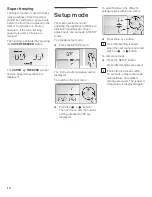 Предварительный просмотр 14 страницы Gaggenau RB491700 Use And Care Manual