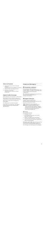 Preview for 5 page of Gaggenau RC 220 Instructions For Use Manual