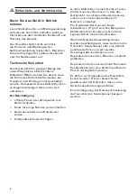 Preview for 4 page of Gaggenau RC 282 Instructions For Use Manual