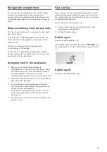 Preview for 11 page of Gaggenau RC 462*AU Instructions For Use Manual