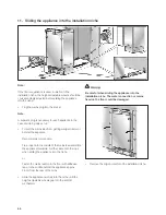 Preview for 66 page of Gaggenau RC 462 Installation Instruction