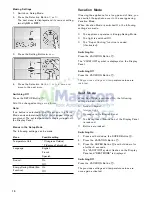 Предварительный просмотр 10 страницы Gaggenau RC 462 Use & Care Manual