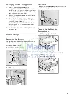 Preview for 13 page of Gaggenau RC 462 Use & Care Manual