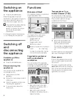 Preview for 8 page of Gaggenau RC4727 series Use & Care Manual