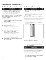 Preview for 14 page of Gaggenau RC472700 - annexe 2 Installation Instructions Manual