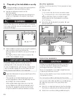 Preview for 18 page of Gaggenau RC472700 - annexe 2 Installation Instructions Manual