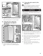 Preview for 23 page of Gaggenau RC472700 - annexe 2 Installation Instructions Manual