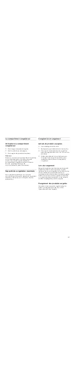 Preview for 41 page of Gaggenau RF 200 Instructions For Use Manual