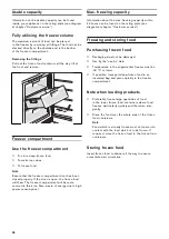 Preview for 26 page of Gaggenau RF 202 Instructions For Use Manual