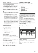 Preview for 27 page of Gaggenau RF 202 Instructions For Use Manual