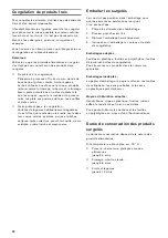 Preview for 42 page of Gaggenau RF 202 Instructions For Use Manual