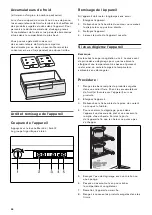 Preview for 44 page of Gaggenau RF 202 Instructions For Use Manual