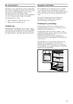 Preview for 67 page of Gaggenau RF 202 Instructions For Use Manual