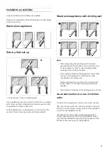 Preview for 5 page of Gaggenau RF 411 Installation Instruction