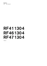 Gaggenau RF411304 User Manual preview