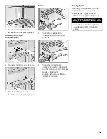 Предварительный просмотр 35 страницы Gaggenau RF4117 Series Use & Care Manual