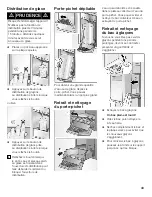 Предварительный просмотр 43 страницы Gaggenau RF4117 Series Use & Care Manual