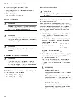 Preview for 10 page of Gaggenau RF463706 Instruction Manual