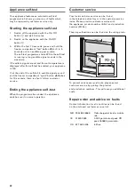 Предварительный просмотр 42 страницы Gaggenau RT 222 Instructions For Use Manual