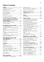 Preview for 5 page of Gaggenau RT282 User Manual