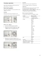Preview for 47 page of Gaggenau RW 414 Operating Instructions Manual