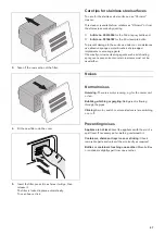 Preview for 47 page of Gaggenau RW402 Instructions For Use And Installation