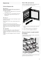 Preview for 91 page of Gaggenau RW402 Instructions For Use And Installation