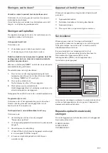 Preview for 117 page of Gaggenau RW402 Instructions For Use And Installation