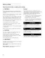 Preview for 6 page of Gaggenau RY 491 Installation Instructions Manual