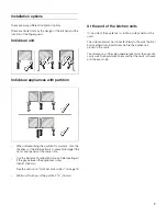 Preview for 7 page of Gaggenau RY 491 Installation Instructions Manual