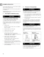 Preview for 14 page of Gaggenau RY 491 Installation Instructions Manual