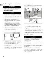 Preview for 16 page of Gaggenau RY 491 Installation Instructions Manual