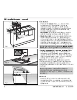 Preview for 15 page of Gaggenau VC 230-612 Operating And Assembly Instructions Manual