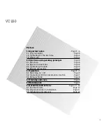 Предварительный просмотр 3 страницы Gaggenau VC 230 Operating And Assembly Instructions Manual