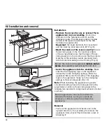 Предварительный просмотр 14 страницы Gaggenau VC 230 Operating And Assembly Instructions Manual