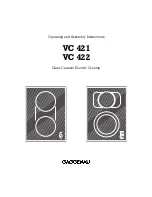 Gaggenau VC 421 Operating And Assembly Instructions Manual preview