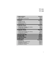 Preview for 3 page of Gaggenau VC 421 Operating And Assembly Instructions Manual