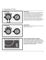 Preview for 9 page of Gaggenau VC 421 Operating And Assembly Instructions Manual