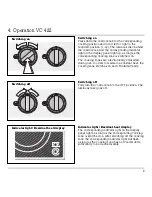 Preview for 11 page of Gaggenau VC 421 Operating And Assembly Instructions Manual