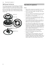 Предварительный просмотр 8 страницы Gaggenau VG 231 120 IN Instruction Manual