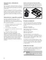 Preview for 40 page of Gaggenau VG 424 210 CA Installation Instructions Manual