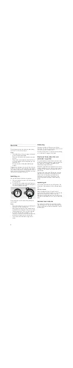 Предварительный просмотр 8 страницы Gaggenau VG 425 210 CN Instruction Manual