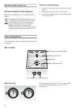 Предварительный просмотр 6 страницы Gaggenau VG 425 Instruction Manual