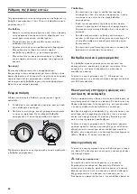 Предварительный просмотр 42 страницы Gaggenau VG 425 Instruction Manual