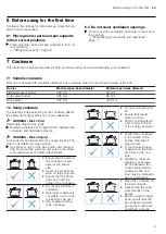 Предварительный просмотр 9 страницы Gaggenau VG295150IN User Manual