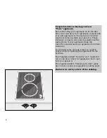 Preview for 3 page of Gaggenau VI 421 Operating And Assembly Instructions Manual