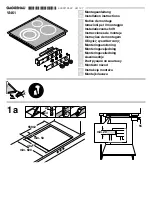 Preview for 1 page of Gaggenau VI 461 Installation Instructions Manual